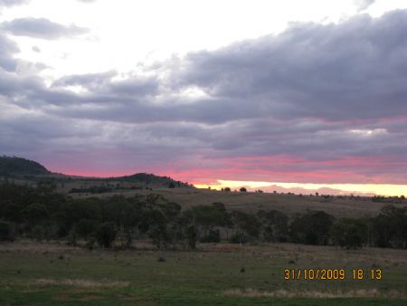Sunset  at Crows Nest