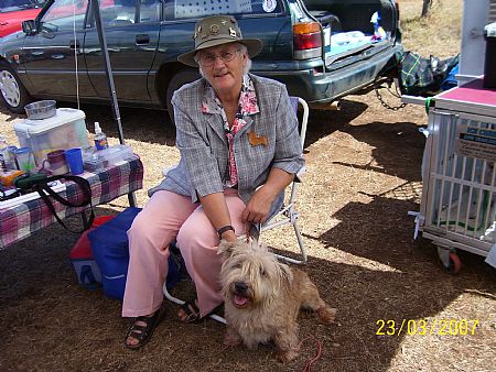 Myself and Astri at Toowoomba