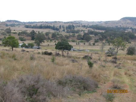 View from the top of hill