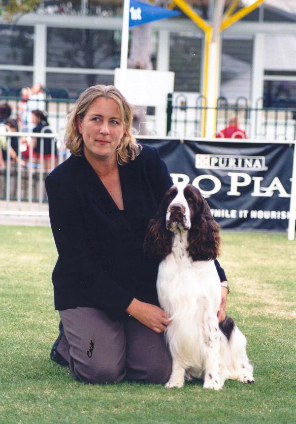 Shannon with Grand Ch Reibey Under Capricorn