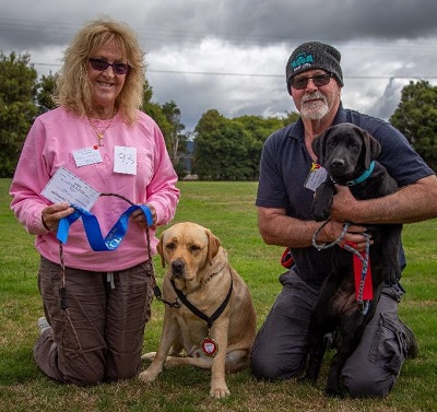 Leia with her "family"